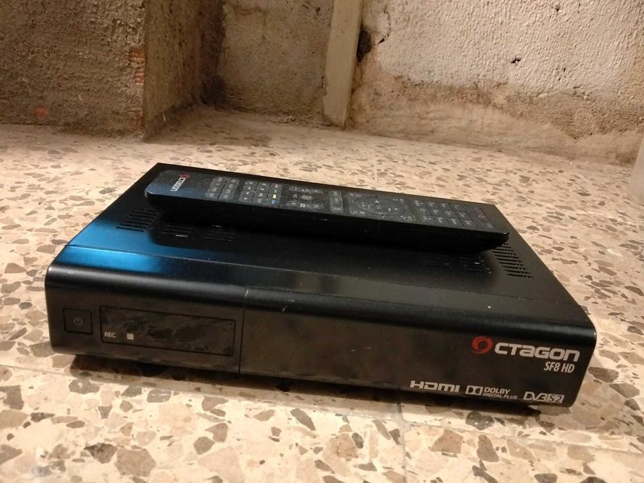 antena technisat + box satelite