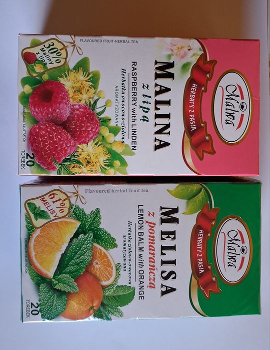 Zestaw Malwa Malina Melisa