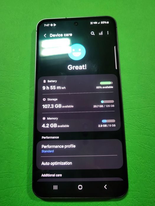 Смартфон Samsung Galaxy S24 FE 8/128GB Graphite