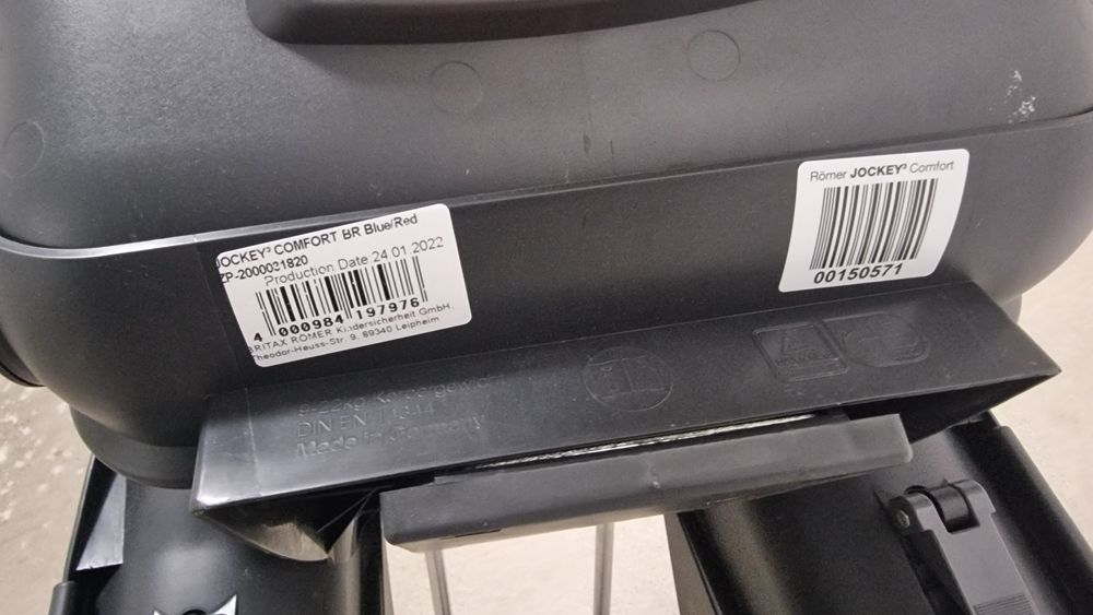 Fotelik rowerowy britax römer jockey 3 comfort