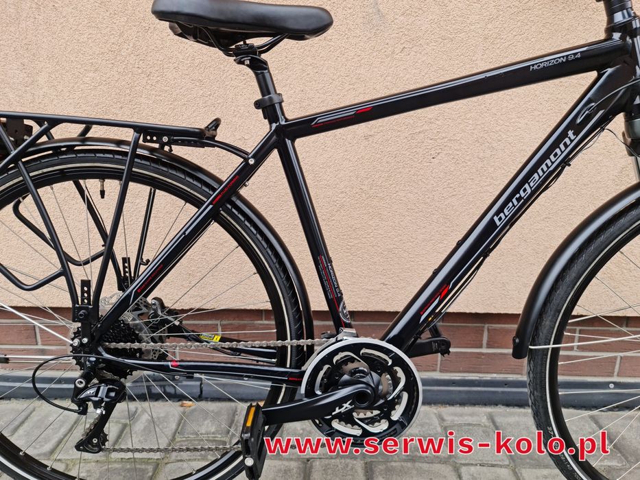 Rower męski trekkingowy BERGAMONT koła 28 SHIMANO DEORE XT aluminium