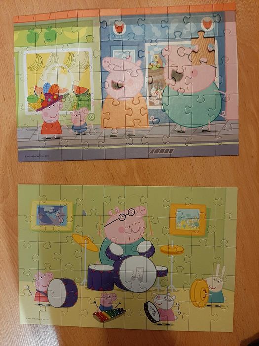 Puzzle świnka Peppa