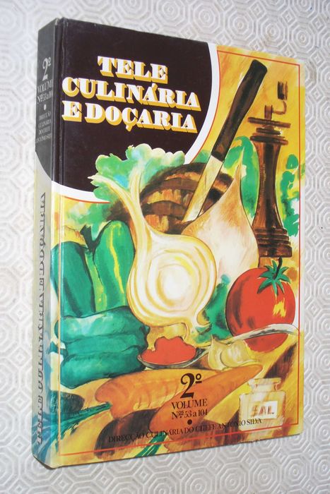 Tele Culinária 2º Vol - Chefe António Silva - nºs 53 a 104