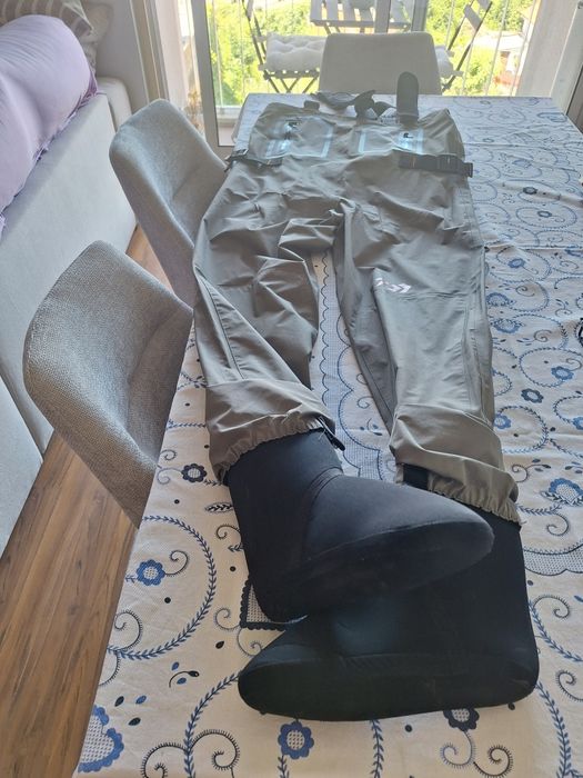 Waders Daiwa reapiraveis 4 camadas