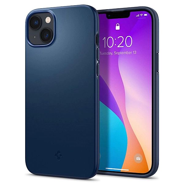 Spigen Thin Fit Iphone 14 Plus / 15 Plus Navy Blue