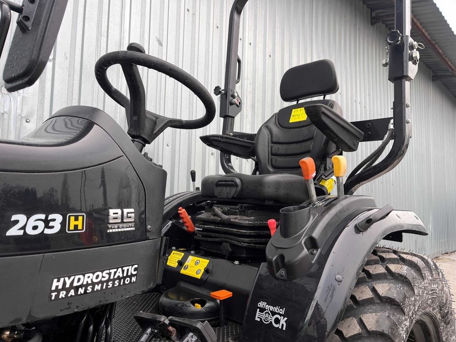 Traktorek CAPTAIN 263 Mitsubishi 3 cylindry 4wd Traktor Homologacja PL