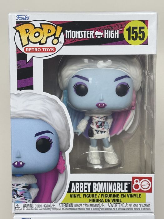 Еббі Вінілова фігурка Monster High Abbey Bominable Funko Pop! №155