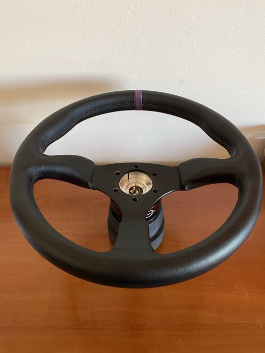 Volante Pele 350mm Driftshop