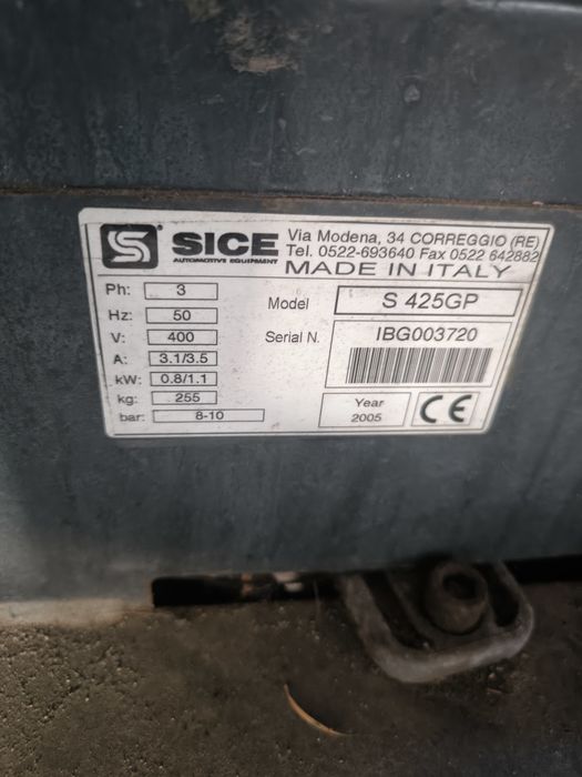 Máquina mudar Pneus e Calibragem