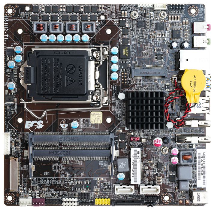 Płyta Główna Mini Itx Ecs H61H2-Ti (Socket 1155)