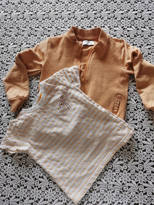 Bluza 104 bluzka 98 komplet chłopiec
