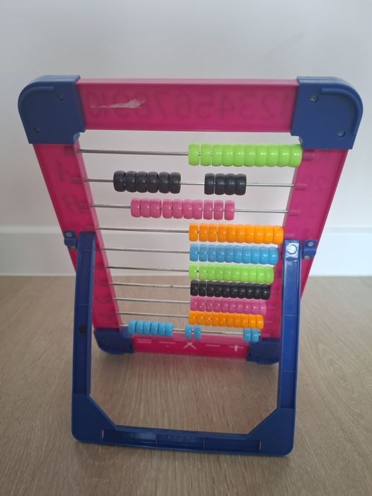 Liczydło dla dzieci + patyczki do nauki liczenia