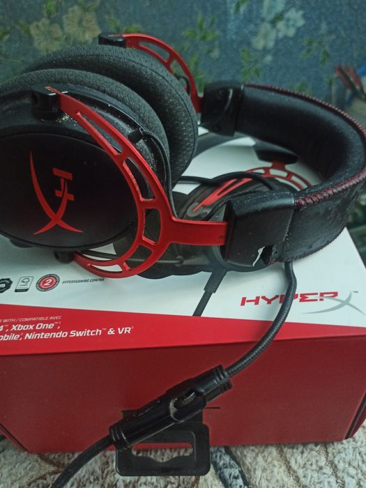 Ігрові навушники HyperX Cloud Alpha (Гарнітура)