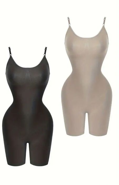 Cinta Macacao modelador preto e camel