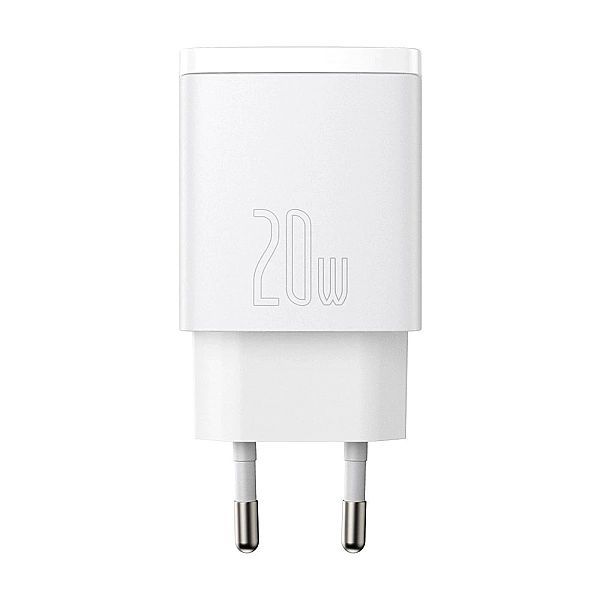 Szybka ładowarka sieciowa Usb-a / Usb-c Baseus Compact Ccxj-b02/20w 3a