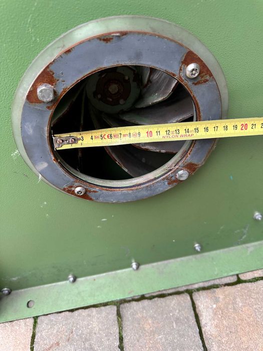 Wentylator promieniowy do transportu pneumatycznego 4 kw