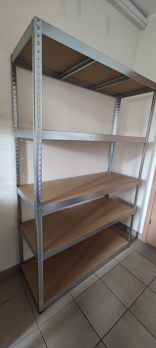 Regał Warsztatowy Zatrzaskowy 180x120x45 5P/250kg