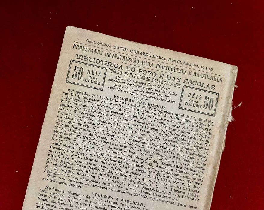 Livros de ensino, Gravuras e Mapas antigos, Séc XIX
