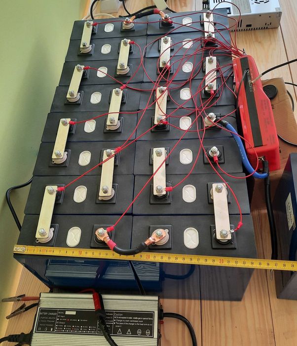 Pack 48v / 72v Bateria lítio  310Ah LifeP04  Solar TUK TUK Golf Coche