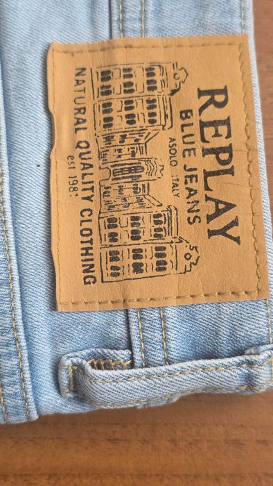 Jeans męskie REPLAY natural quality clothing - premium