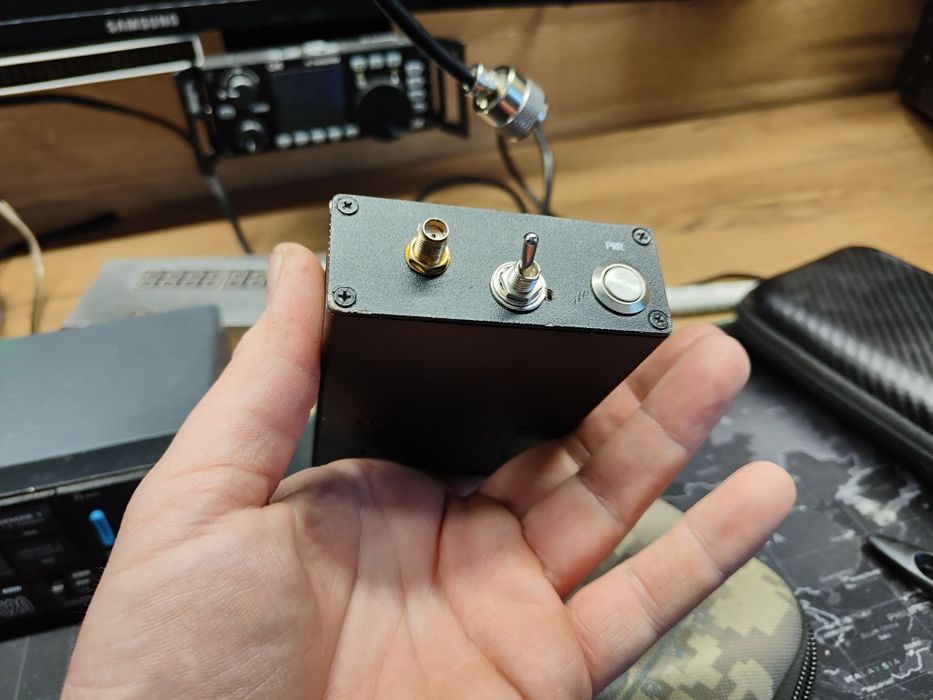 Malachite odbiornik kf hf skaner z wodospadem dsp świetny dotykowy