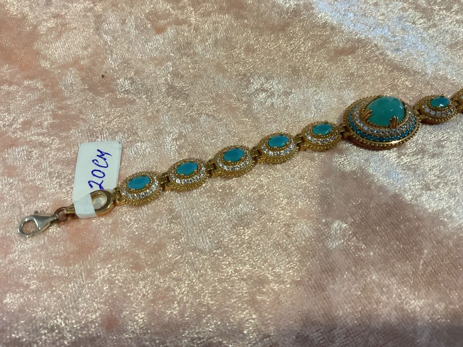 Pulseira em prata 925 banhada ouro 20 cm .mais anúncios abaixo