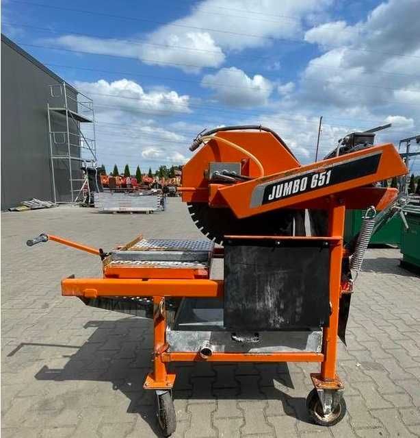 Przecinarka silki silikatu bloczków UŻYWANA Norton Clipper JUMBO