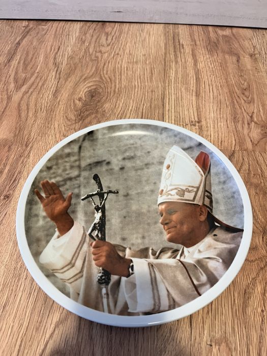 Prato do Papa João Paulo Segundo