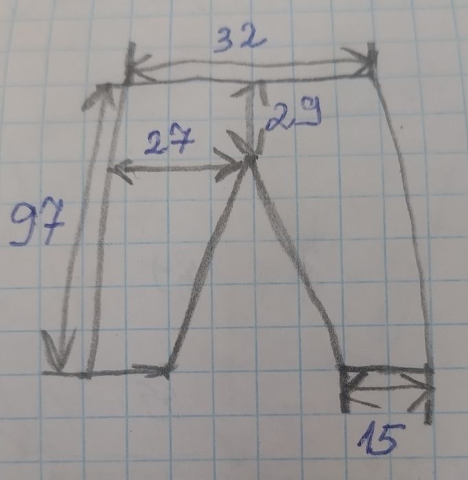 Джинсы в клеточку size S  штаны брюки