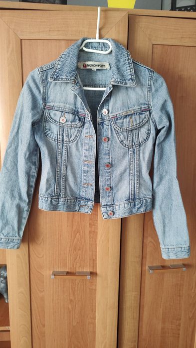 Katana jeansowa Fashion point XS
