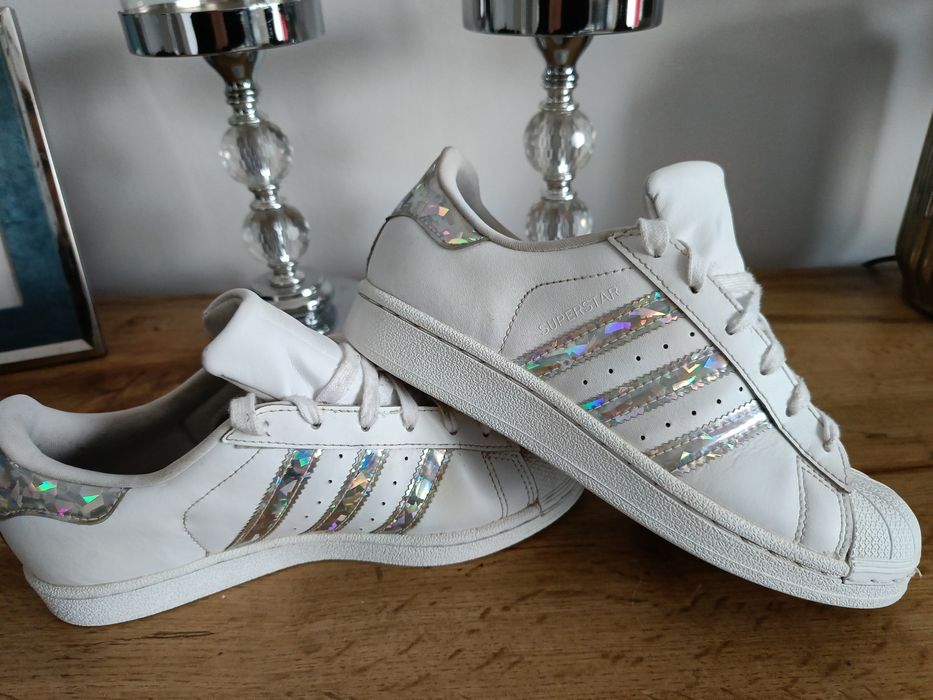Buty adidas superstar 36 białe