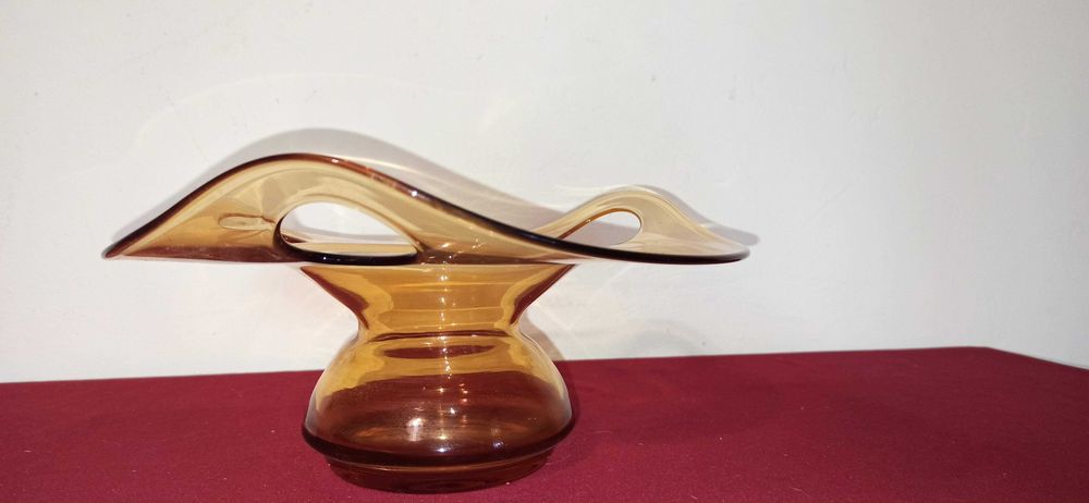 patera bursztynowa huta Laura