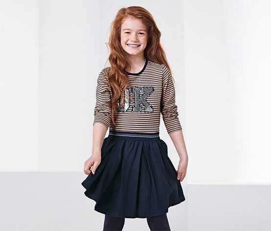 Юбка в складку для девочки Tchibo Германия р. 110-116