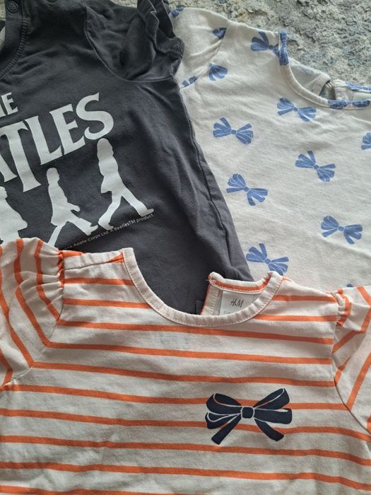 Zestaw koszulek h&m