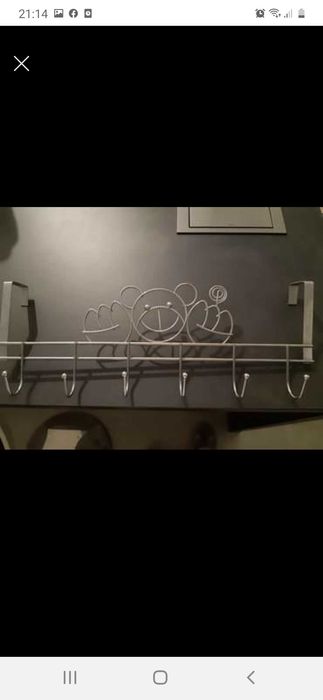 Cabide de porta infantil