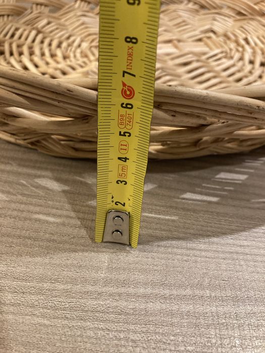 Cesto vime como novo