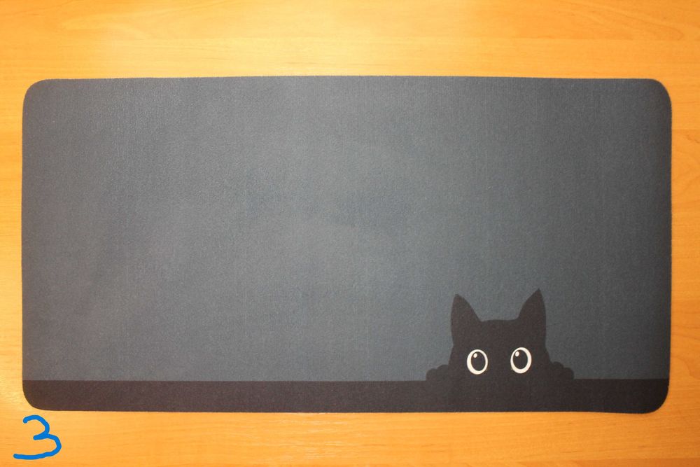 Ігровий килимок  60×30 см коврик для мыши с арт рисунком, пк, ноутбук