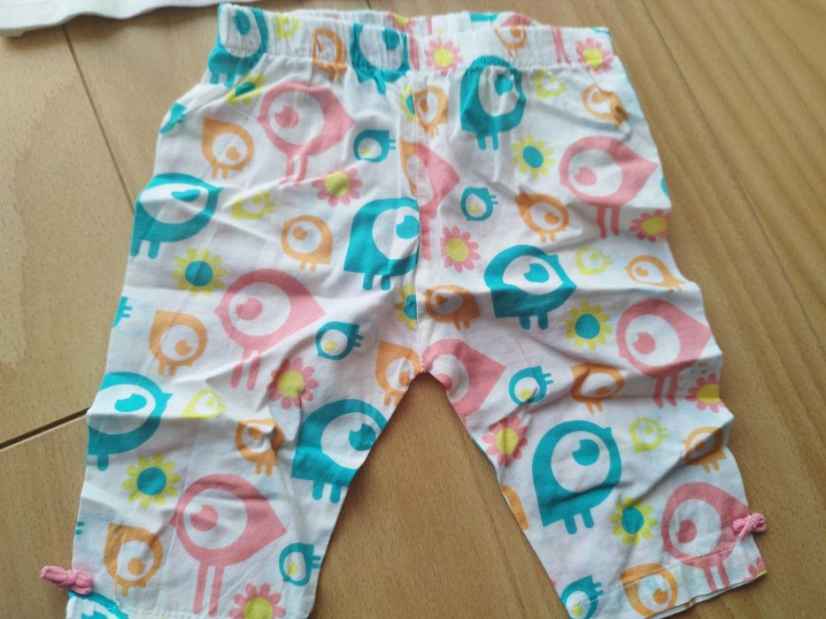 Conjunto t-shirt e bermudas 3-6m Cokidy