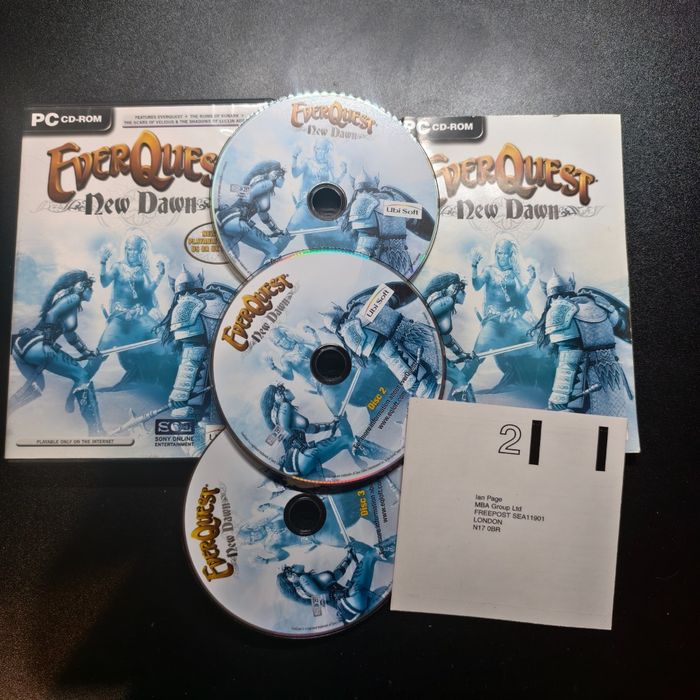 gra pc - everquest ever quest new dawn wydanie pudełkowe
