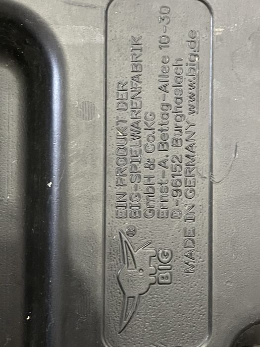 Толокар BIG машина-каталка Мерседес чорна