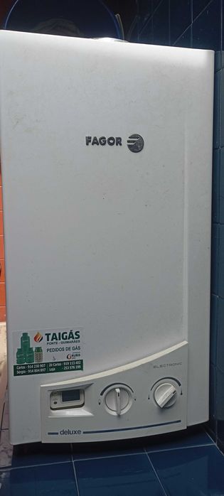 Esquentador a gás + botija
