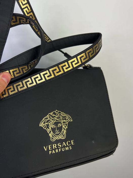Handbag Versace Parfums Black Śliczna Torebka