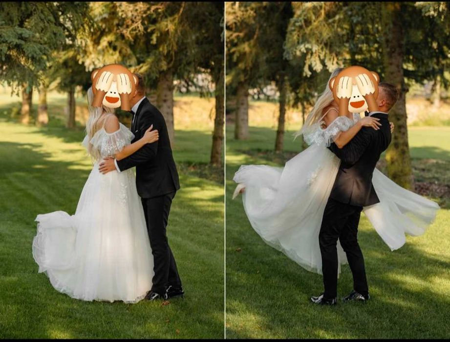 Sukienka ślubna - koronka