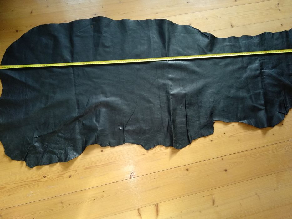 Skóra naturalna czarna