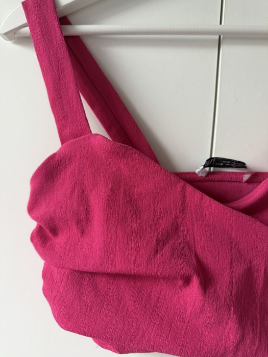 Różowy top Zara r.S
