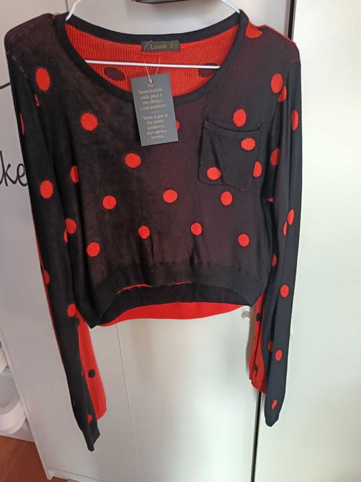 Camisolas modernas, estilo croqtop