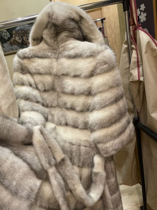 Норкова шуба розмір М