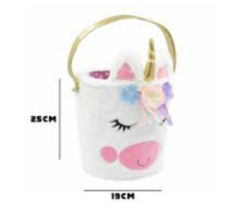 Torebka pojemna dziecięca z jednorożcem