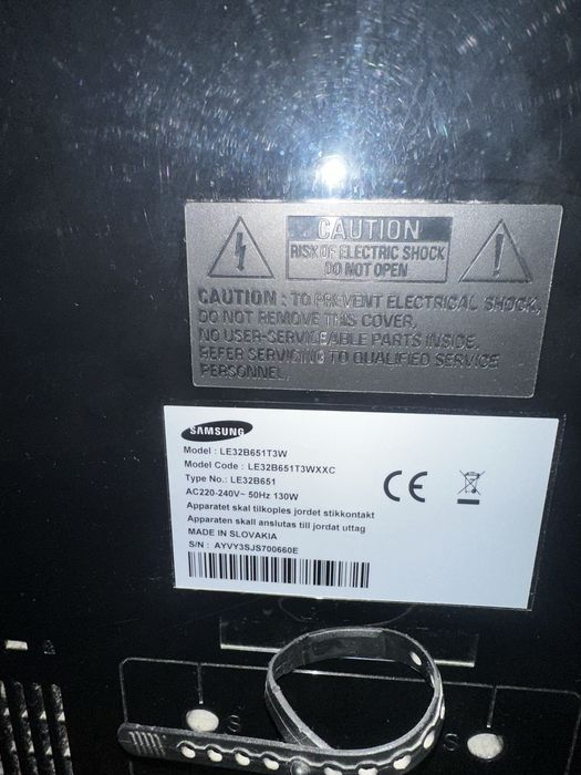 Tv samsung, nao arranca.