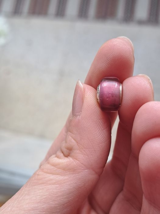 Conta pandora rosa